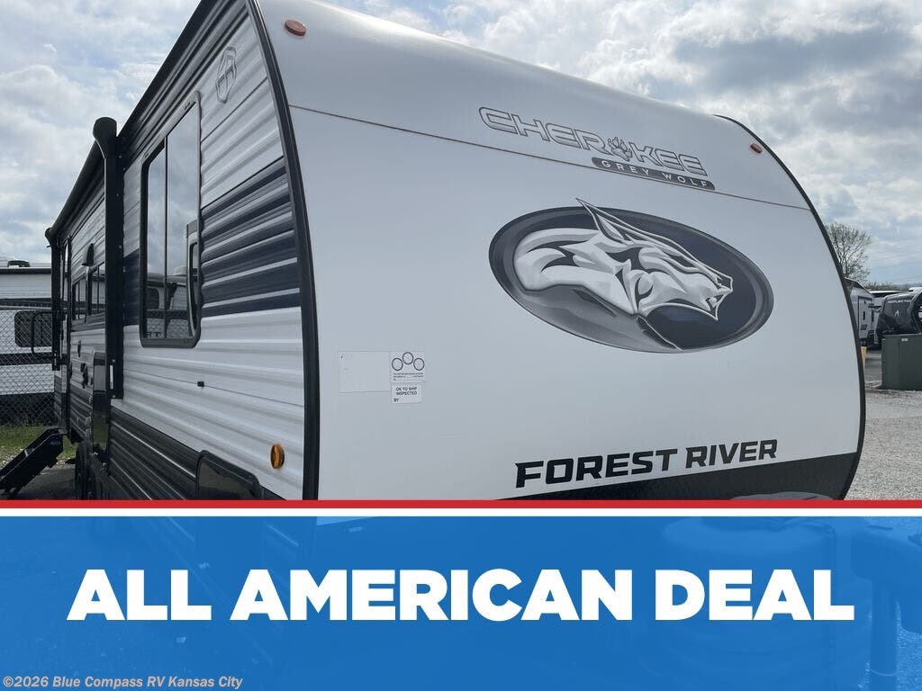 Used 2025 Forest River  GRAY WOLF 26LK available in Grain Valley, Missouri