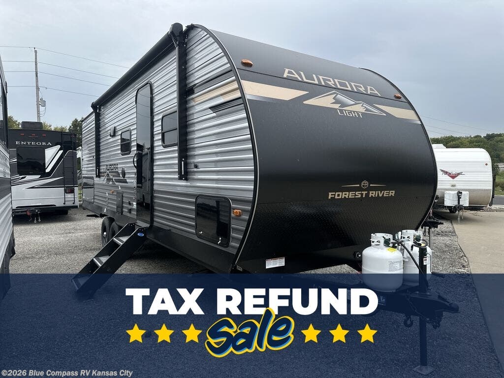 New 2026 Forest River Aurora Light 26BHS available in Grain Valley, Missouri