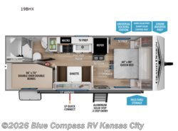 New 2026 Grand Design Transcend Xplor 19BHX available in Grain Valley, Missouri