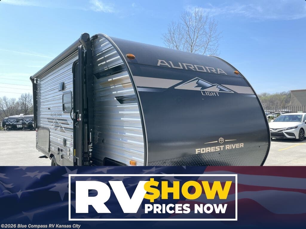 New 2026 Forest River Aurora Light 18BHSX available in Grain Valley, Missouri