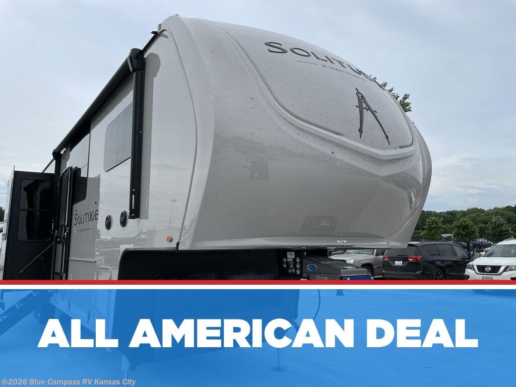 New 2026 Grand Design Solitude 390RK available in Grain Valley, Missouri