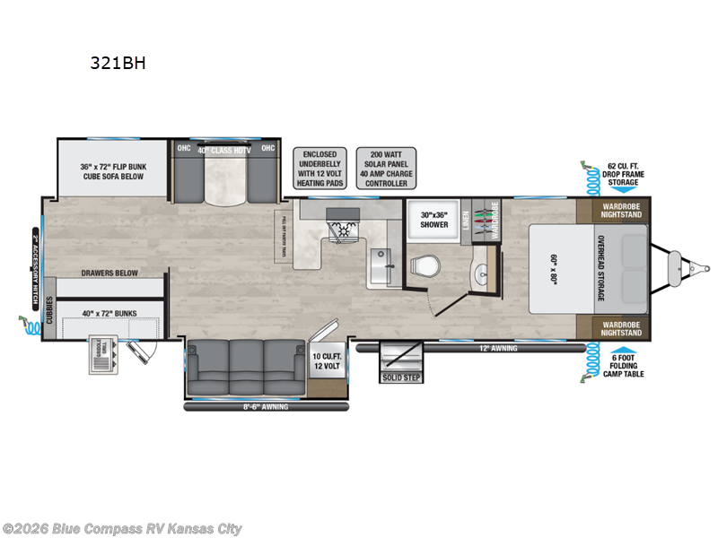 Used 2024 Alliance RV Delta 321BH available in Grain Valley, Missouri
