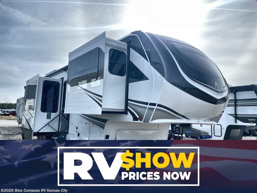 New 2026 Grand Design Solitude 380FL available in Grain Valley, Missouri