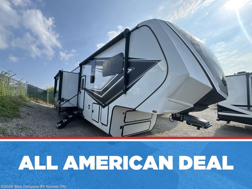 Used 2025 Grand Design Momentum M-Class 414M available in Grain Valley, Missouri