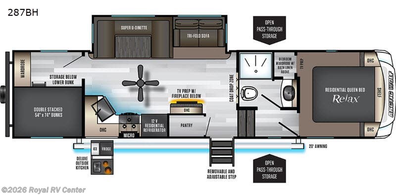 2021 Forest River Cherokee Arctic Wolf 287BH