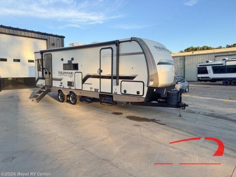 Used 2024 Forest River Wildwood Heritage Glen Hyper-Lyte 24RDHL available in Middlebury, Indiana