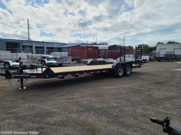2022 Belmont 24' Flatbed 16K LB GVWR Equipment Trailer available in Englewood, FL