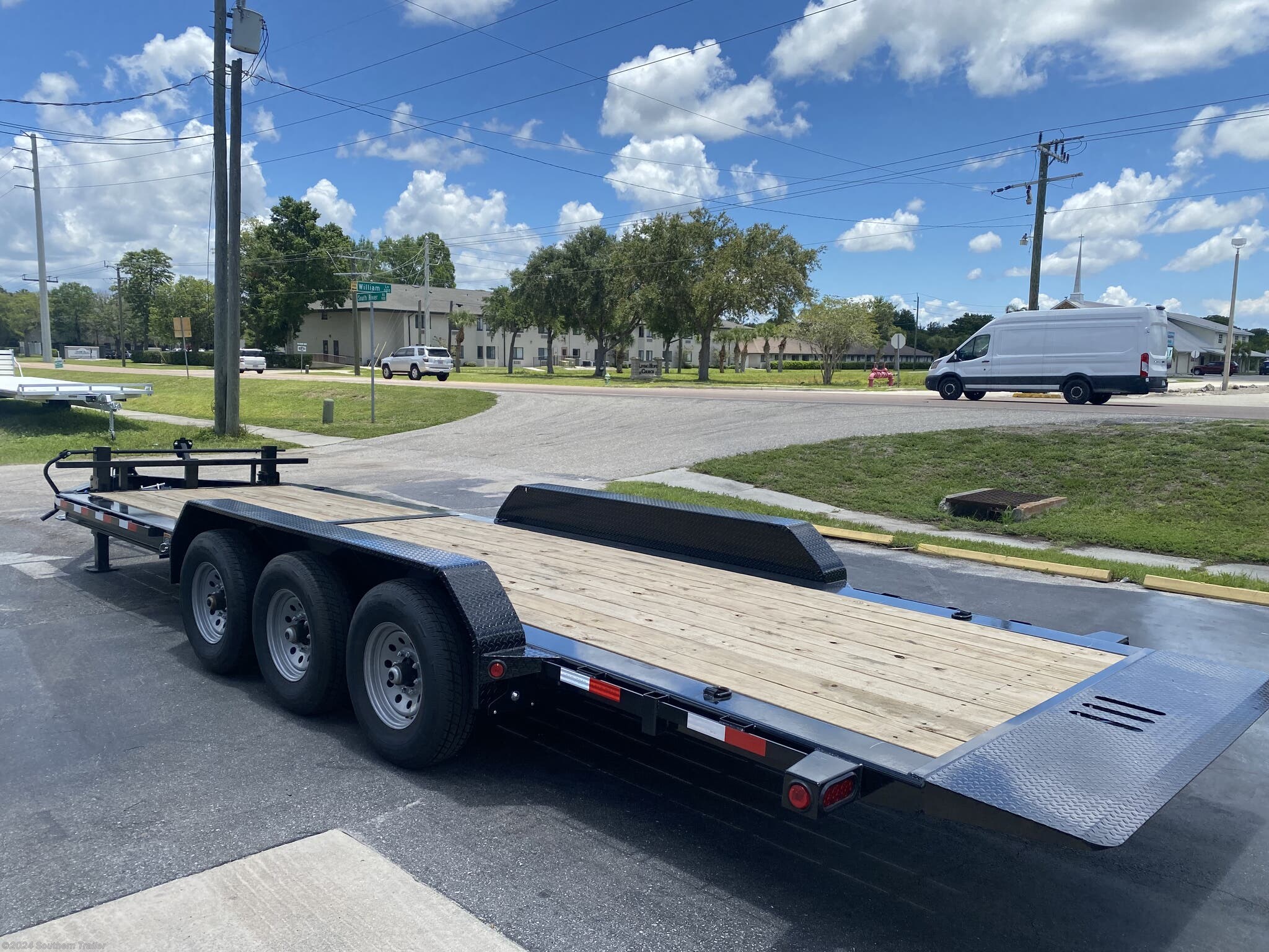 6x24 Tilt Deck Trailer For Sale | New Load Trail 83X24 Tiltbed ...