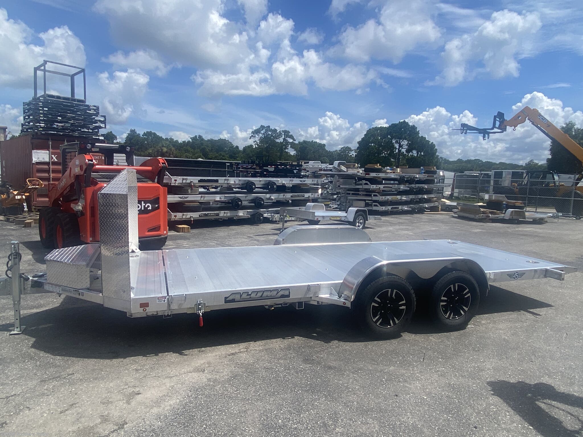 6x16 Car Hauler Trailer for sale New Aluma 8216AnvTilt 16
