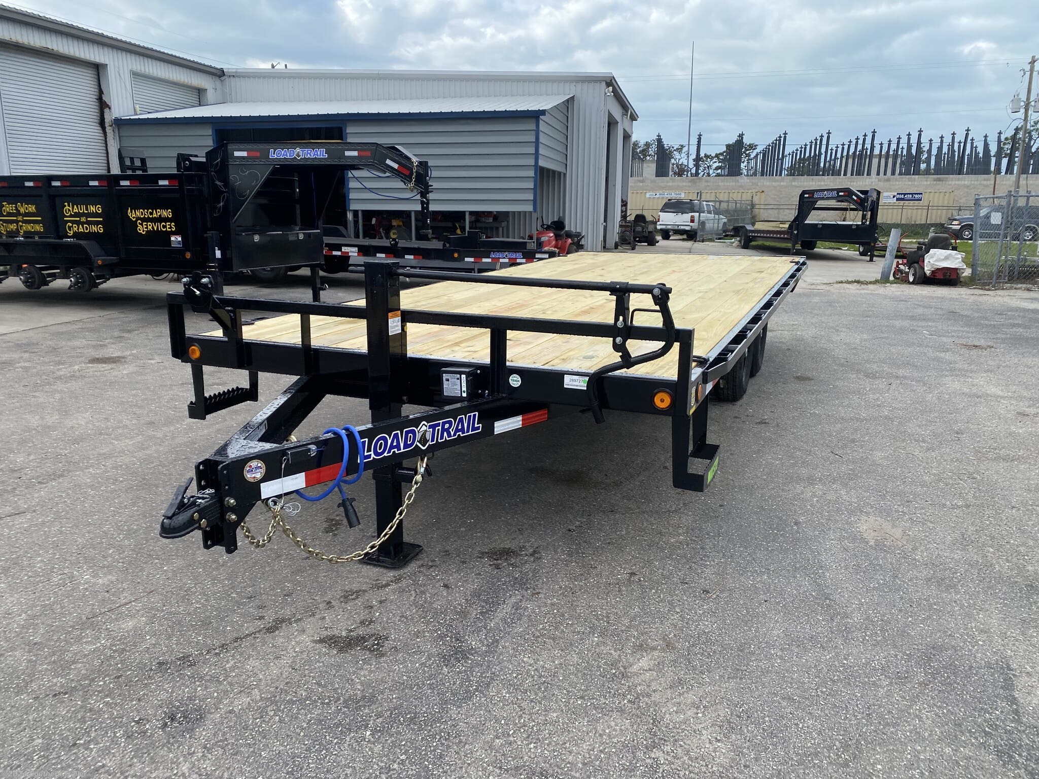 8x20 Deckover/Flat Deck Trailer for sale | New Load Trail 102X20 ...