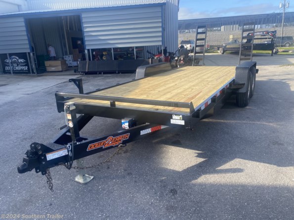2023 Down 2 Earth 82X20 Flatbed Equipment Trailer 14K GVWR available in Englewood, FL