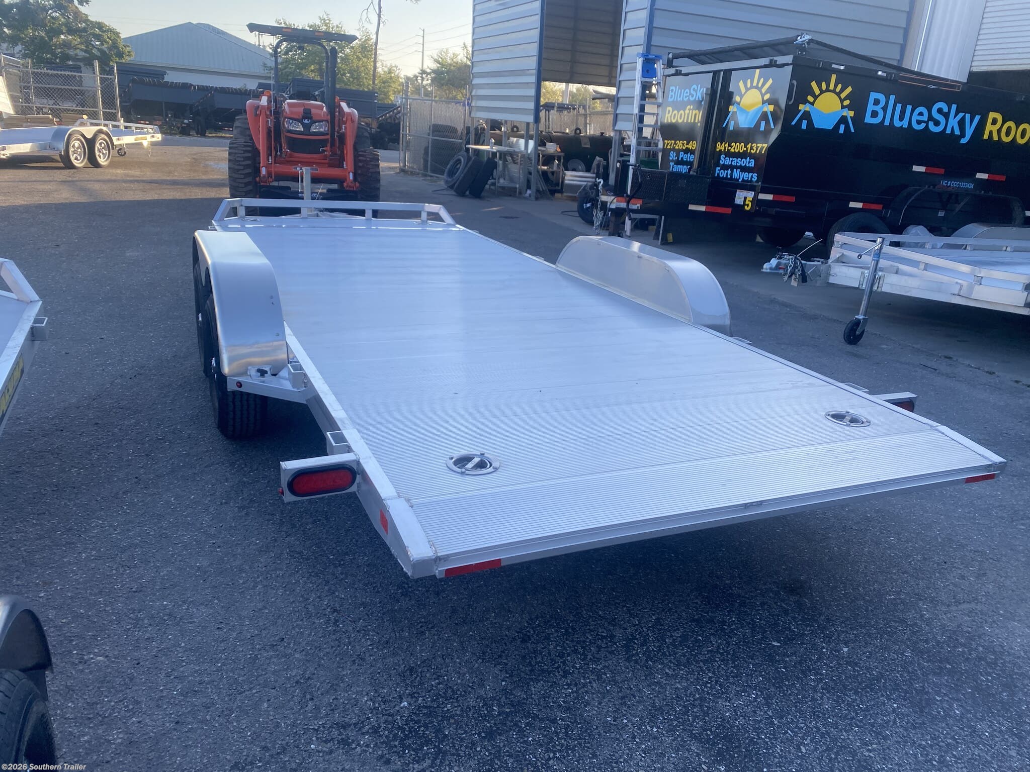 6x16 Car Hauler Trailer for sale New Aluma 8216 Tilt 16' Aluminum
