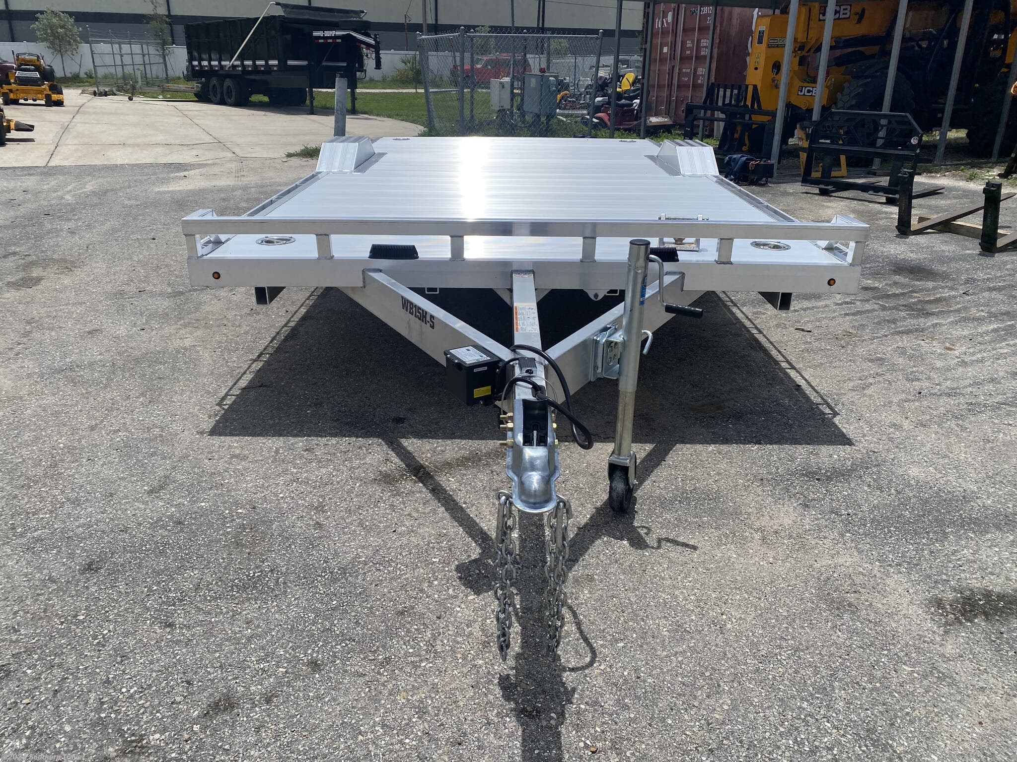 8x15 Utility Trailer for sale | New Aluma 15' Drive Over Fender Wide ...