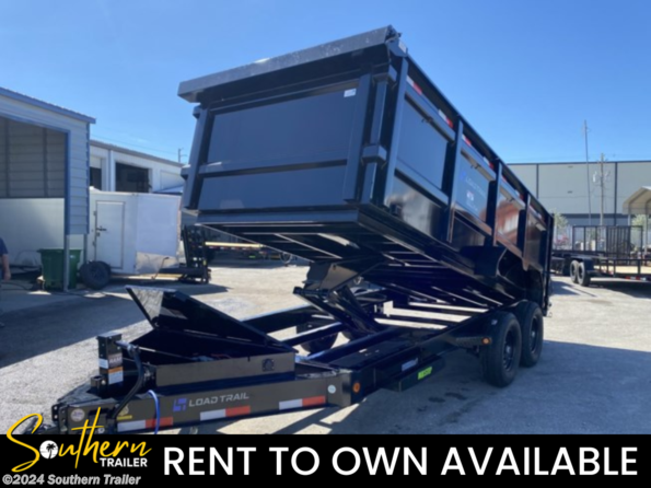 2024 Load Trail DL 83X16 Tall Sided Low Pro Dump Trailer 14K GVWR available in Englewood, FL