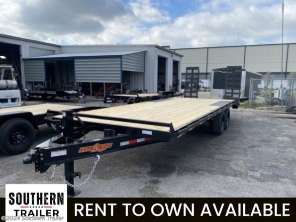 2024 Down 2 Earth 102X24 Deckover Equipment Trailer 17500 LB GVWR available in Englewood, FL