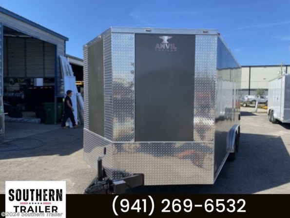 2024 Anvil 8X16 Enclosed Cargo Trailer 7K GVWR available in Englewood, FL