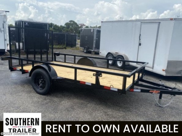 2024 Down 2 Earth 76X12 Pipe Top Utility Trailer 2990 GVWR available in Englewood, FL