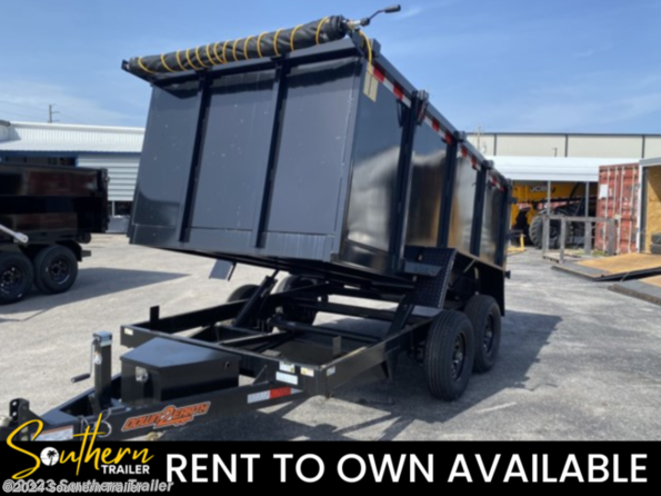 2024 Down 2 Earth 6x12 Tall Sided Dump Trailer 9990 LB GVWR available in Englewood, FL