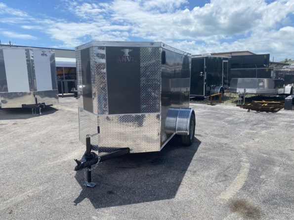 2023 Anvil 5X8 Extra Tall Enclosed Cargo Trailer 2990lb GVWR available in Englewood, FL