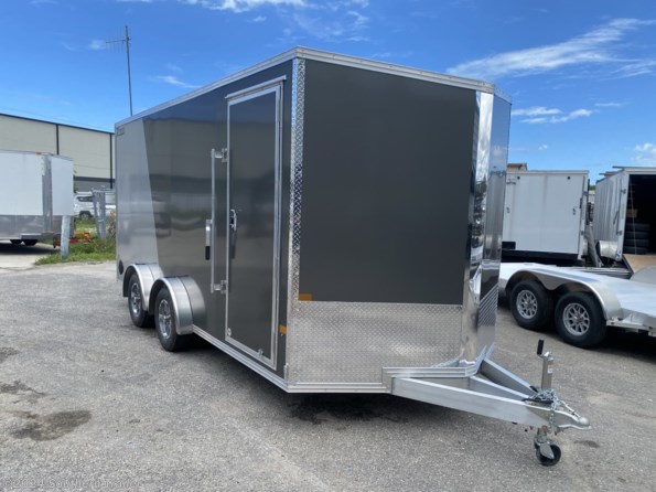 2025 Xpress 7.4X16 Aluminum Enclosed UTV Cargo Trailer 7K GVWR available in Englewood, FL