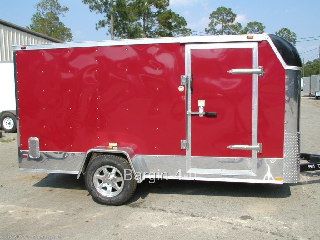 6x12 Motorcycle Trailer for sale New Freedom Trailers TrailersUSA