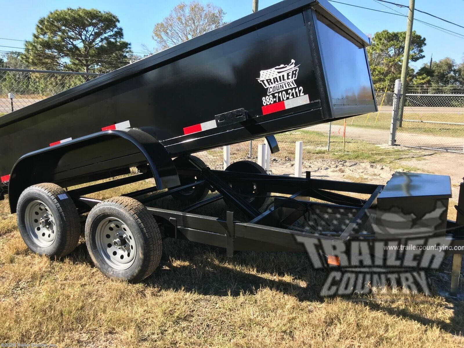 6x12 Dump (Heavy Duty) Trailer for sale New Taylor Trailers TrailersUSA