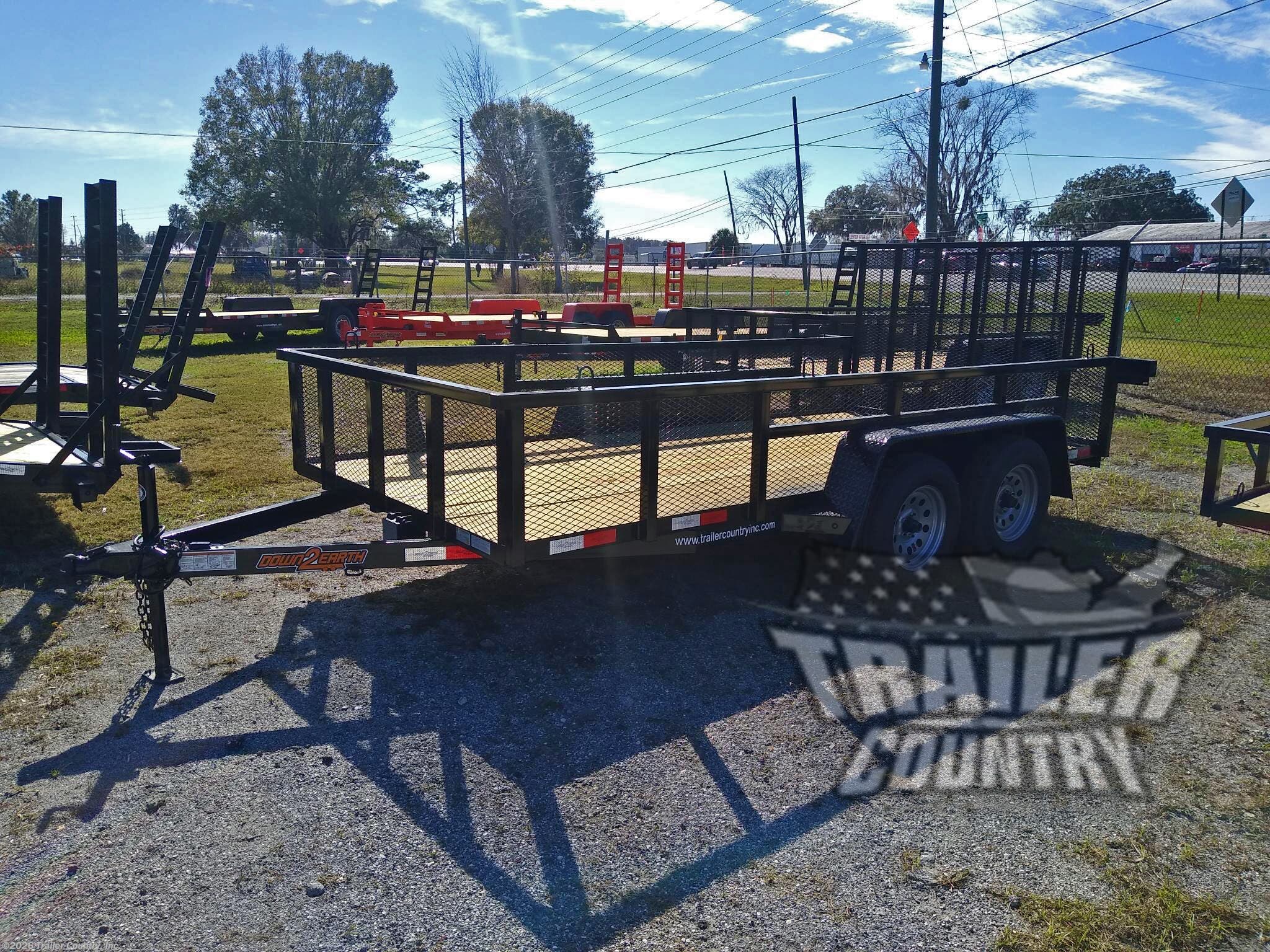 2021 Down 2 Earth 6x16 Utility Trailer For Sale in 78039TN TrailersUSA