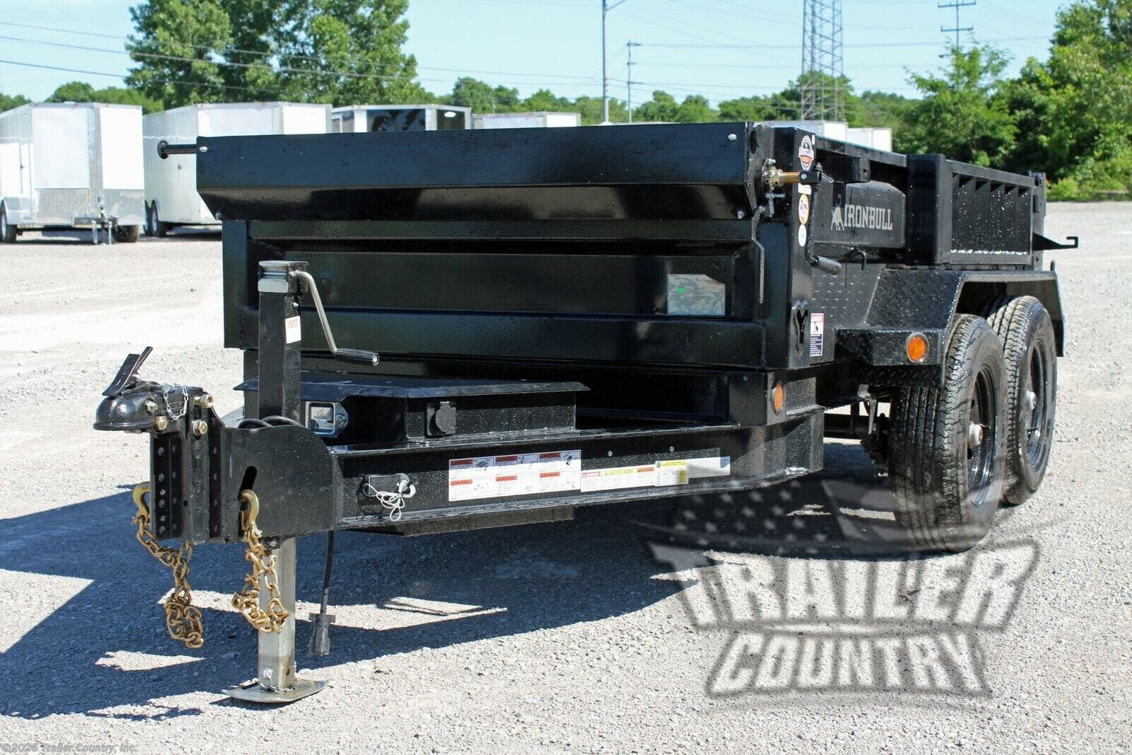 5x10 Dump (Heavy Duty) Trailer for sale New IronBull TrailersUSA