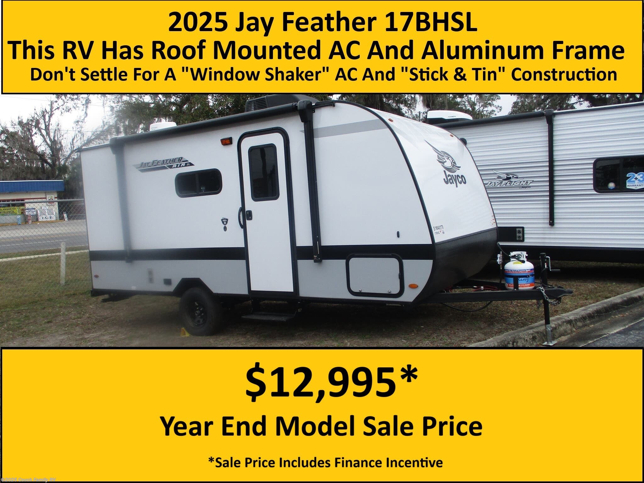 New 2025 Jayco Jay Feather Air 17BHSL available in Cross City, Florida