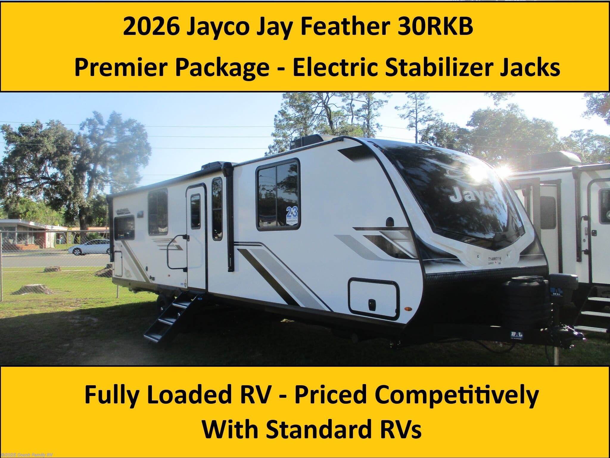 New 2026 Jayco Jay Feather 30RKB available in Cross City, Florida