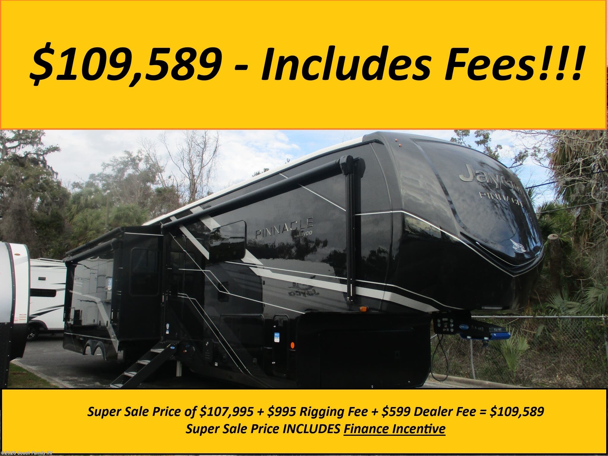 New 2026 Jayco Pinnacle 38FBRK available in Cross City, Florida