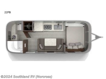 New 2022 Airstream Caravel 22FB available in Norcross, Georgia