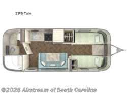 Used 2027 Airstream International 23FB Twin available in Lexington, South Carolina
