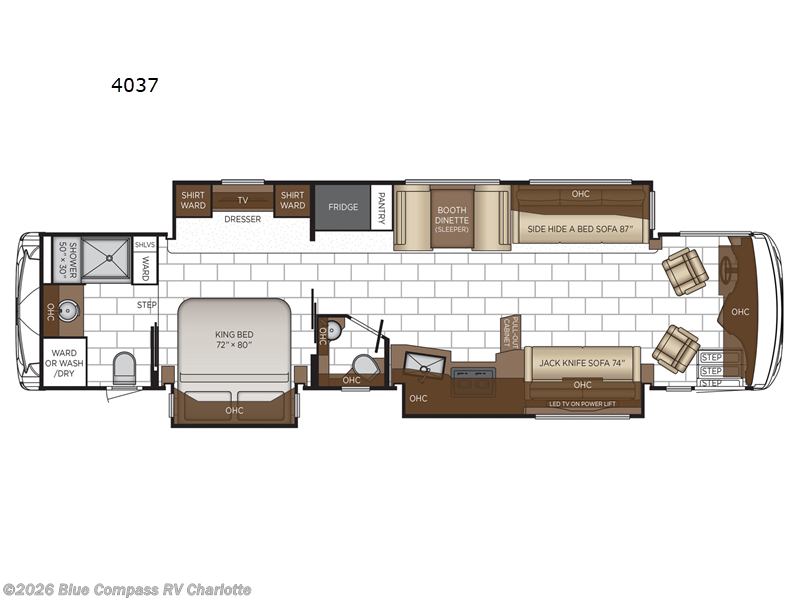 New 2026 Newmar Ventana 4037 available in Concord, North Carolina