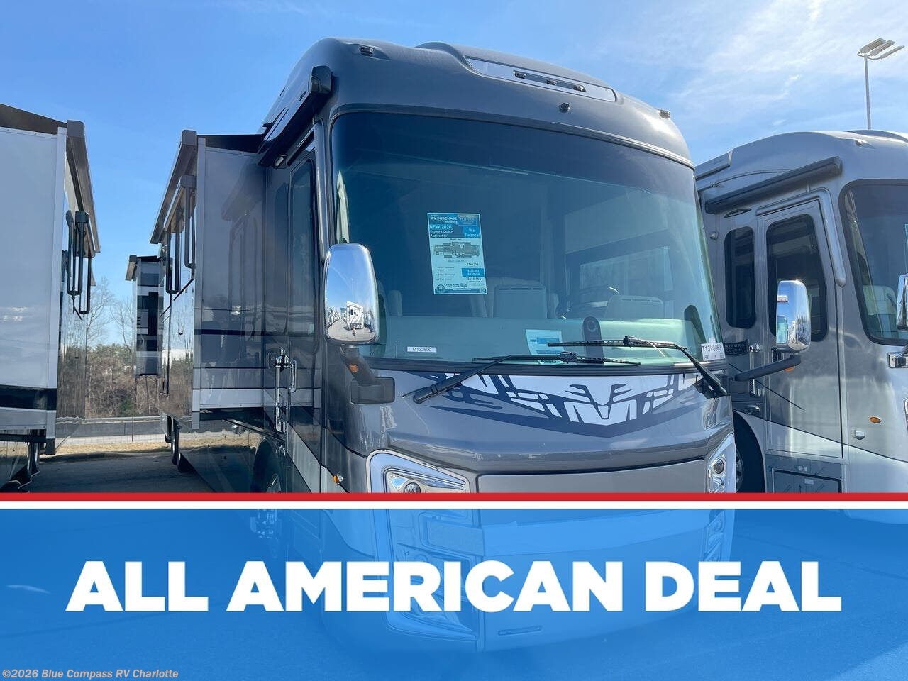 New 2026 Entegra Coach Aspire 44V available in Concord, North Carolina