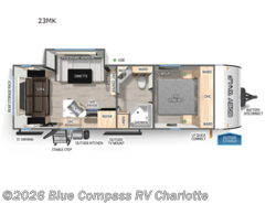 Used 2025 Forest River Cherokee Grey Wolf 23MK available in Concord, North Carolina