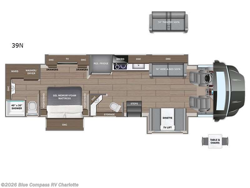 New 2026 Entegra Coach Centurion 39N available in Concord, North Carolina