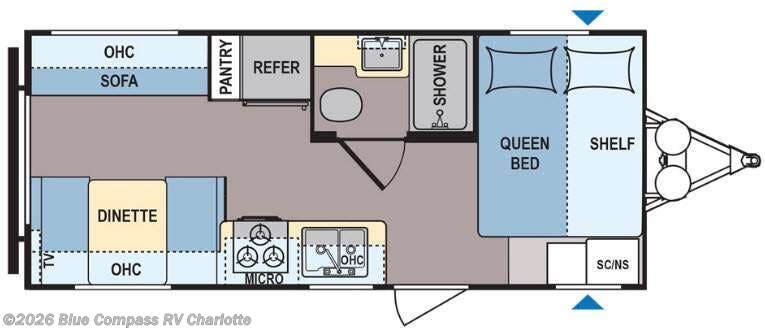 Used 2017 Coleman  Lantern Series 192RD available in Concord, North Carolina