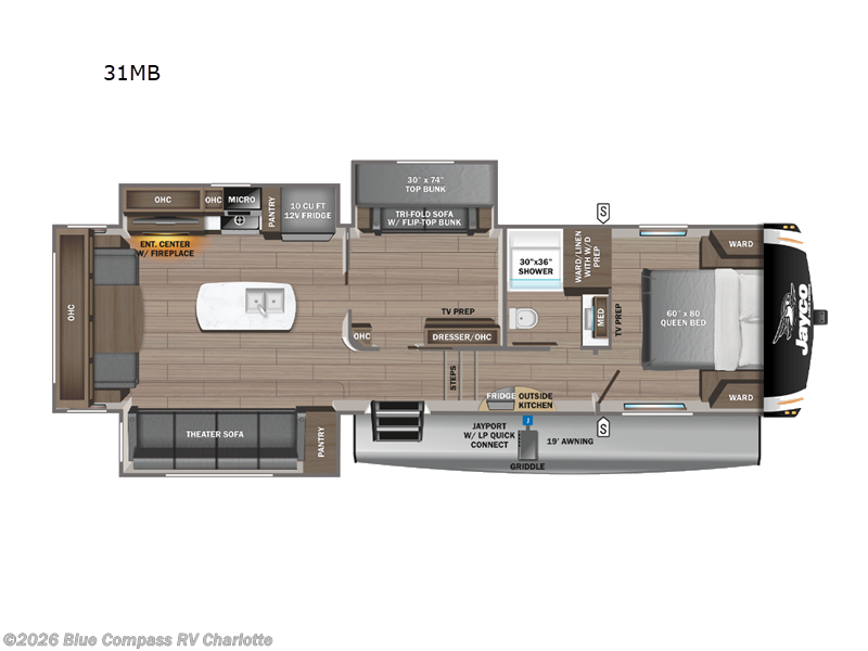 Used 2023 Jayco Eagle HT 31MB available in Concord, North Carolina