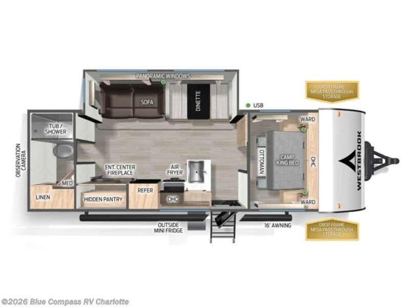 Used 2025 Forest River Westbrook 26RXBC available in Concord, North Carolina