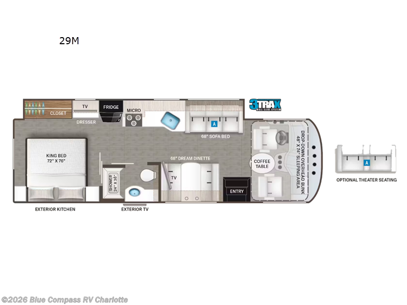 Used 2025 Thor Motor Coach Hurricane 29M available in Concord, North Carolina