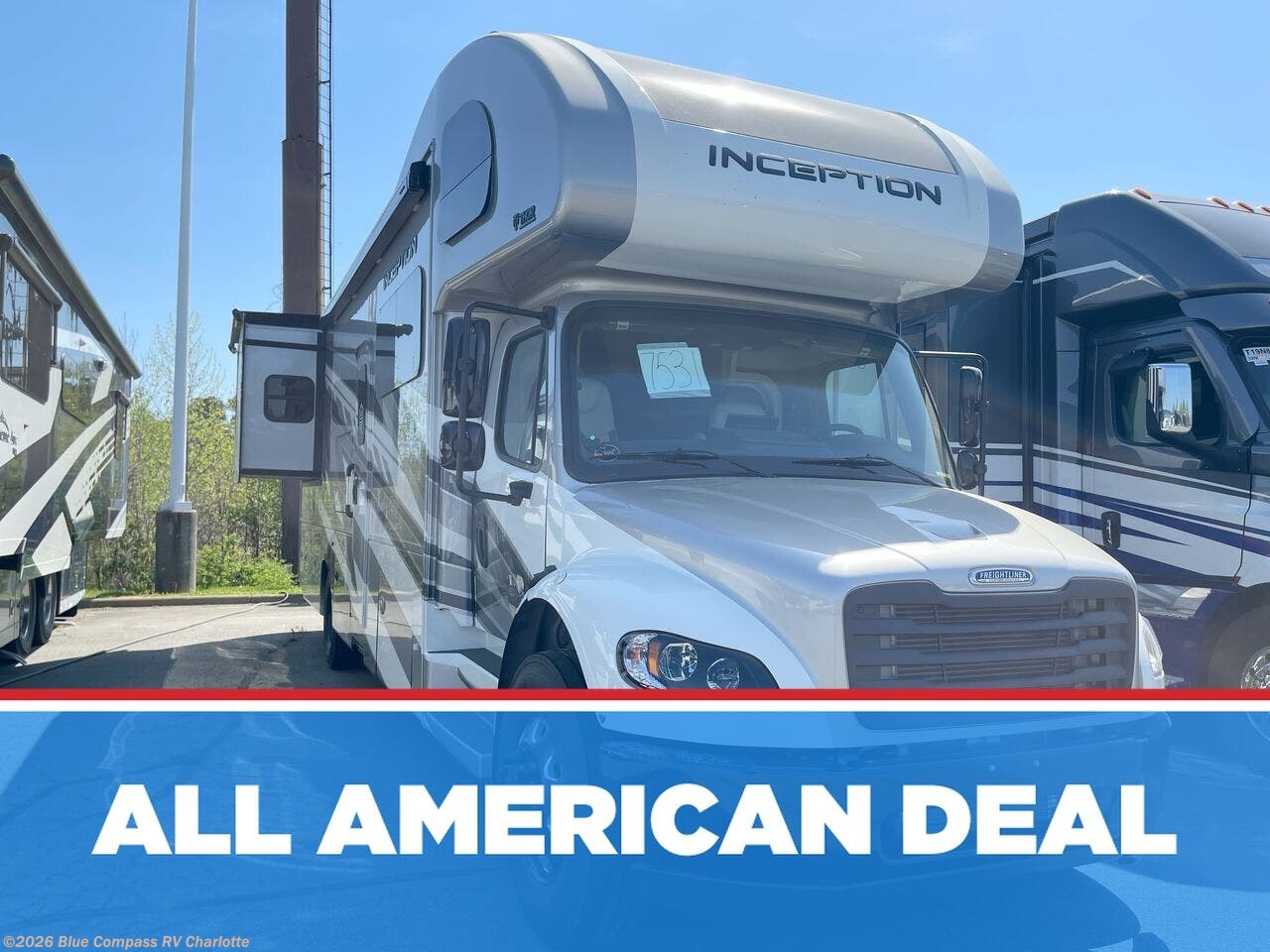 New 2026 Thor Motor Coach Inception 34XG available in Concord, North Carolina