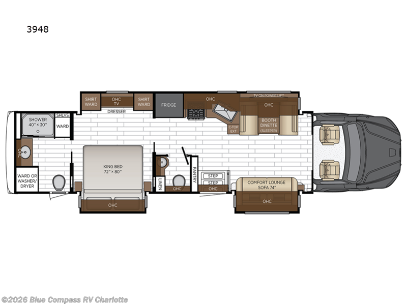 New 2026 Newmar Grand Star 3948 available in Concord, North Carolina