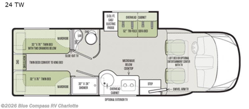 Used 2018 Tiffin Wayfarer 24 TW available in Concord, North Carolina