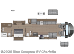 New 2027 Entegra Coach Centurion 45D available in Concord, North Carolina