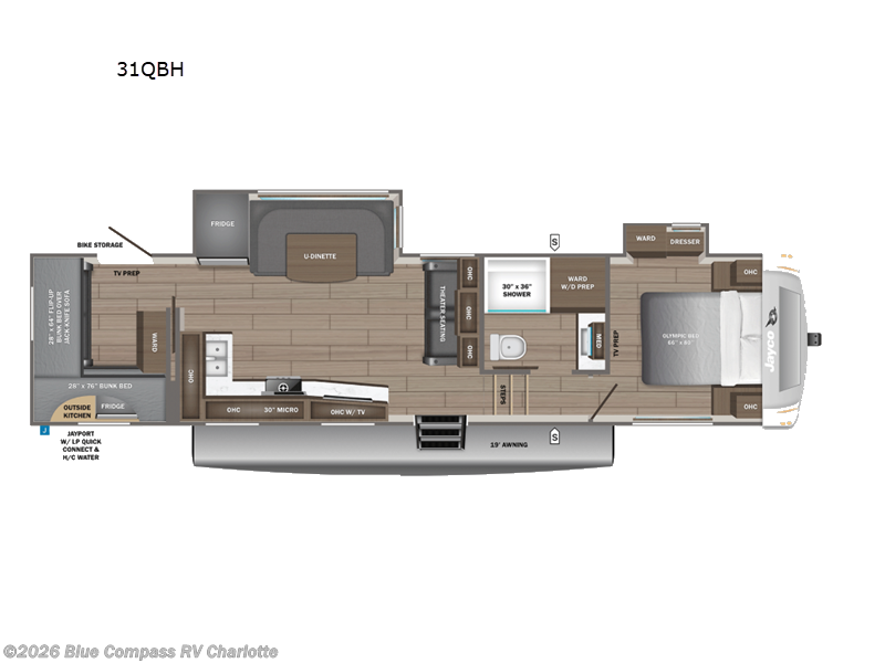 New 2027 Jayco Eagle 31QBH available in Concord, North Carolina