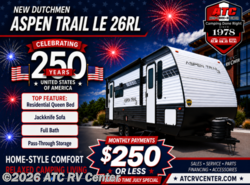 New 2024 Dutchmen Aspen Trail LE 26RL available in Cedar Rapids, Iowa