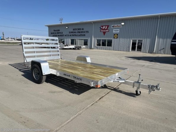 2024 Bear Track 76"X12' Aluminum Utility Trailer available in Fargo, ND