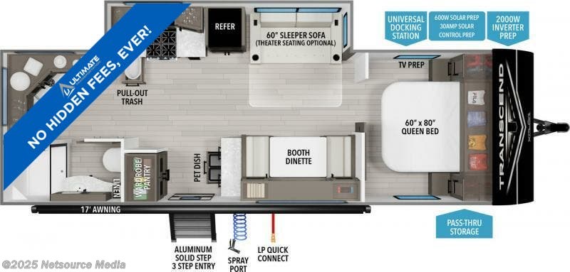 New 2025 Grand Design Transcend Xplor 25MLX available in Fargo, North Dakota