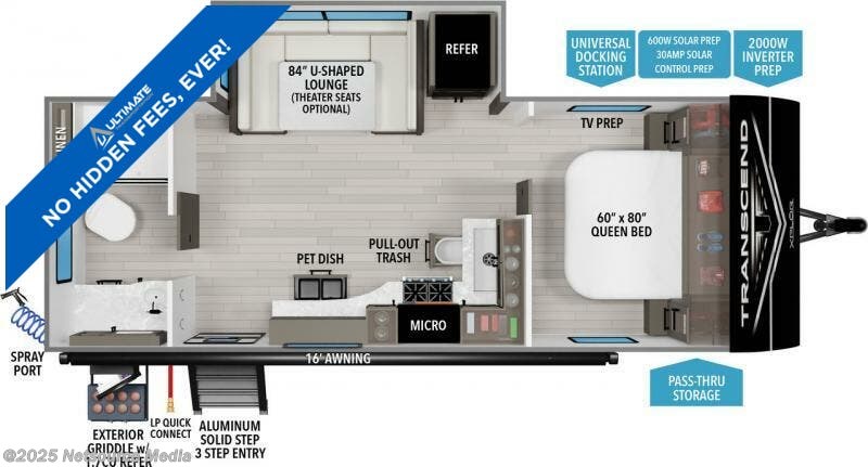 New 2025 Grand Design Transcend Xplor 22RBX available in Fargo, North Dakota